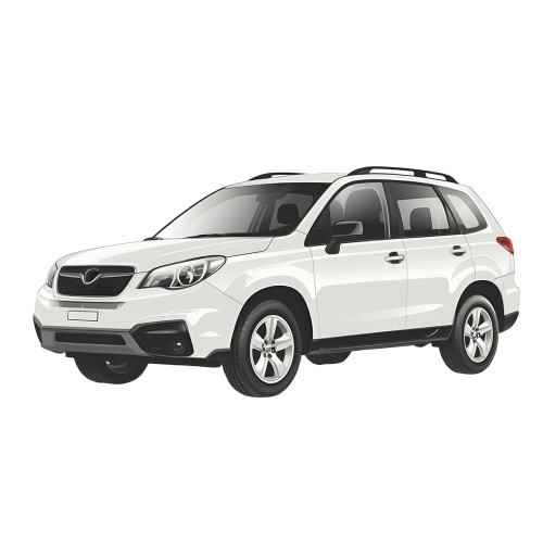 Subaru Forester 4th Gen Car Window Sun Shades (SJ; 2014-2018)