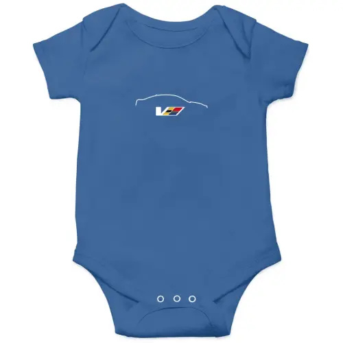 CTSV Logo Outline Onesies Kids's Short Sleeve Onesie 12M Royal sold by AntonioDBurch | SKU 298988714 | Printerval