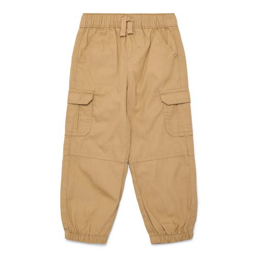 Wonder Nation Baby and Toddler Boys Cotton Cargo Jogger Pants, Sizes 12M-5T