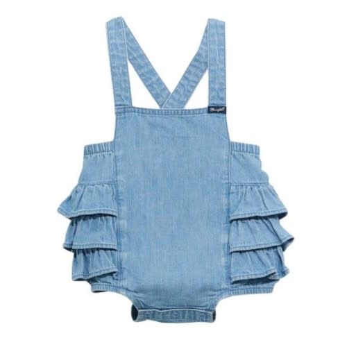 Wrangler Girl's Infant Denim Onesie