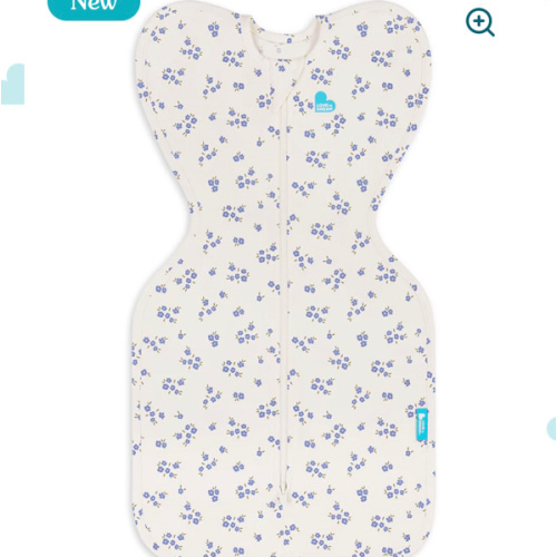 Swaddle Up™ 1.0 TOG Cotton Jacaranda Meadow