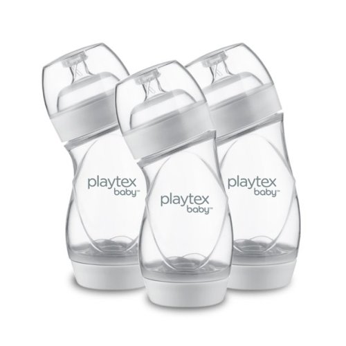 Playtex Baby VentAire Complete Tummy Comfort Baby Bottles, 9 oz, 3 Pack