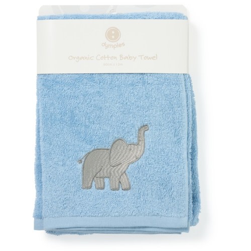 Dymples Organic Cotton Towel - Elephant