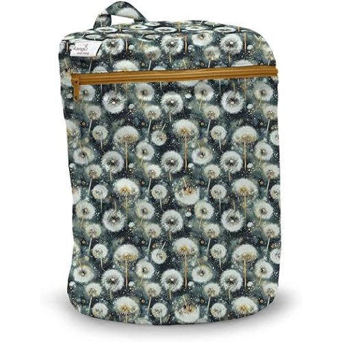 Kanga Care Wet Bag Seam Sealed Waterproof 3D Dimensional for Baby Cloth Diapers, Travel, Beach, Pool, Gym, Swim | Wanderpappus