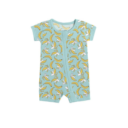 Bananas Shorty Zippered Romper – Zumbamboo