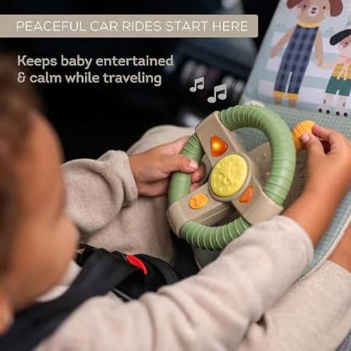 Amazon.com: Taf Toys Car Seat Toy - Interactive Baby Infant Car Toys with Lights & Realistic Sounds for Babies - Stimulating Car Travel Entertainment - Perfect for Car Seat & Travel - 0-6-12-18 Months Boy Girl