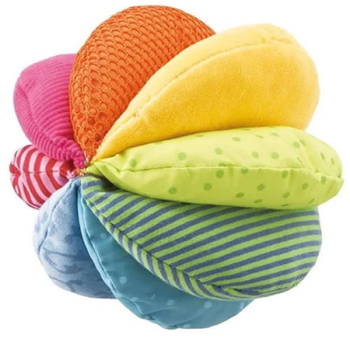 Rainbow fabric ball