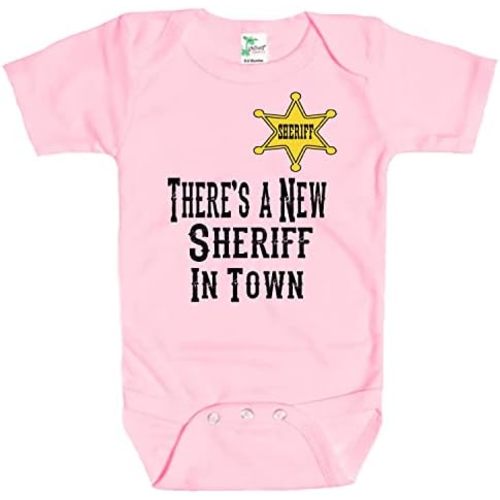 Baby Bodysuit - There's a New Sheriff in Town Baby Clothes for Boys and Girls