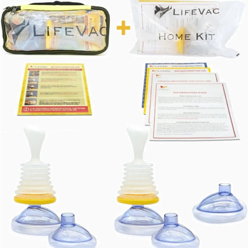 LifeVac Home & Travel Kit Bundle – LifeVac Canada – Choking First Aid Device