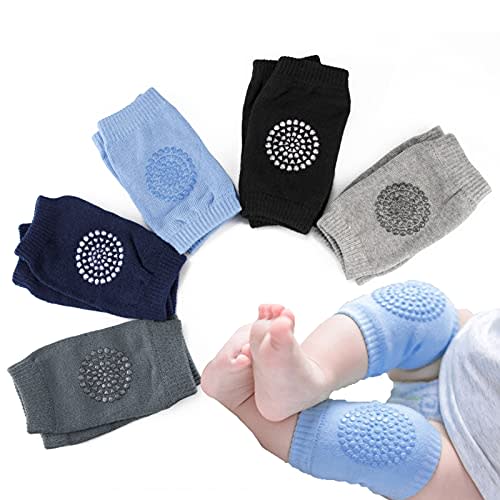 Baby knee Pads for Crawling - Anti Slip Unisex Baby Knee Protectors - Toddler Knee Pads Gift Idea for Baby
