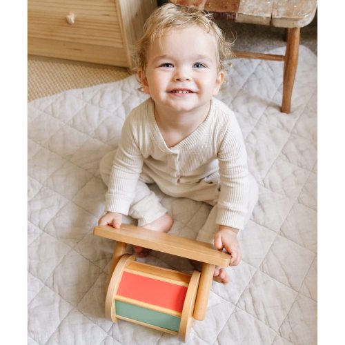 Montessori Spinning Drum Infant Toy – Montessori & Me