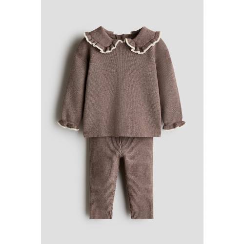 2-PIECE RIB-KNIT COTTON SET