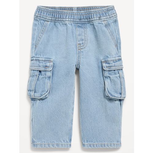 Baggy Barrel-Leg Cargo Jeans for Baby