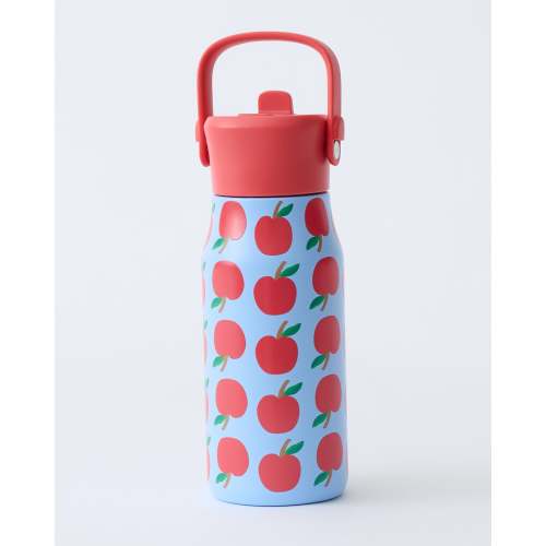 Cool Kid Water Bottle | Navy & Green Stripe - Storq by Kindred Bravely