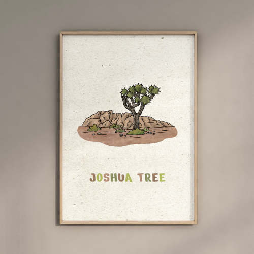 Joshua Tree National Park Nursery Poster – The Parks Brand