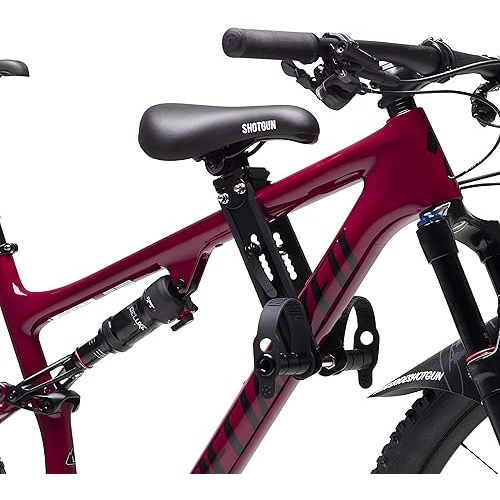 Kids Ride Shotgun - Child Bike Seats - Front Mounted, for Children Aged 2~5 Years, Fits Most Adult Modern Mountain Bikes, Adjustable for Comfort