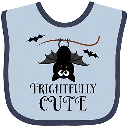 inktastic Halloween Bat Frightfully Cute Holiday Baby Bib