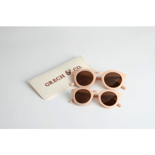 Eco-Friendly Kids Sunglasses in Shell – Darling Clementine