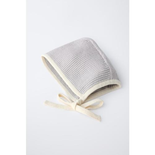 CONTRAST TRIM BONNET - Sky blue | ZARA United States