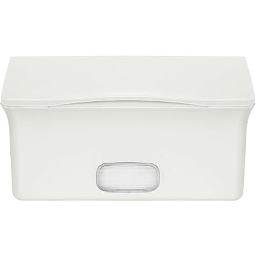 Ubbi Baby Wipes Dispenser with Weighted Plate, Oat