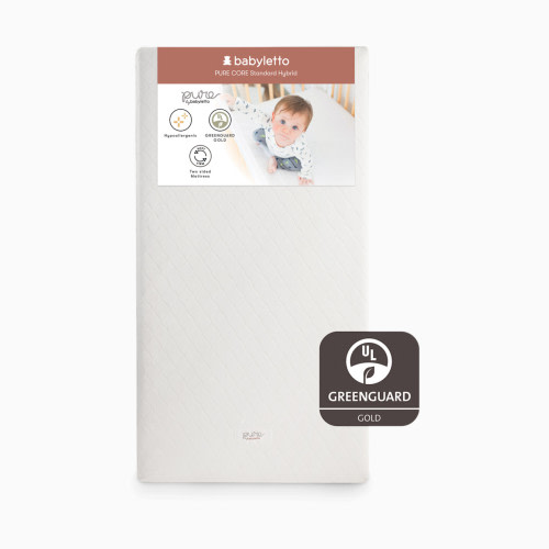 babyletto Pure Core Crib Mattress with Hybrid Waterproof Cover