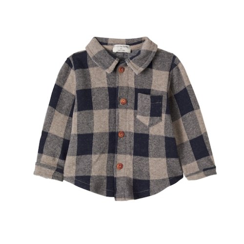 Baby Modena checked flannel shirt