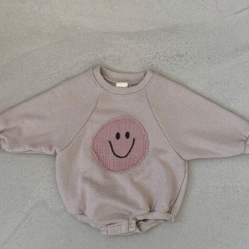 Boho Happy Face Romper – The Boho Bebe