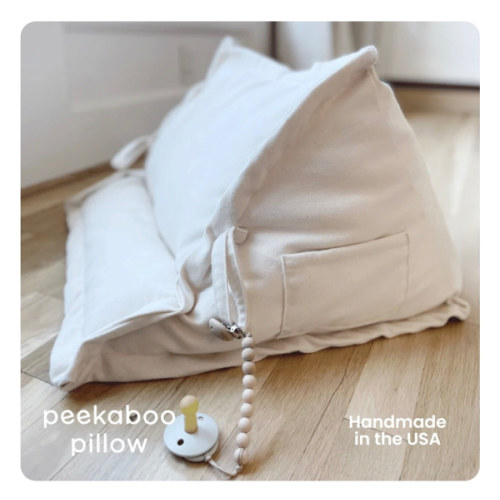 Peekaboo Pillow™ Official Site - Organic Infant Lap Pillow