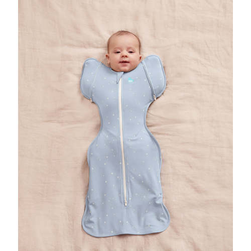 Swaddle Up™ 2-in-1 Transition Bag 1.0 TOG Cotton Powder Blue Twinkle