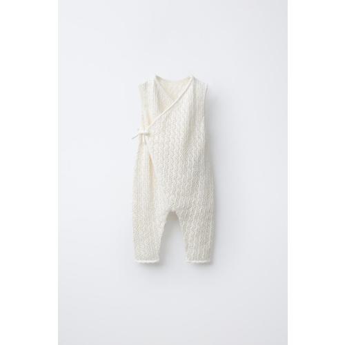 COTTON AND MULBERRY SILK KIMONO - Ecru | ZARA United States