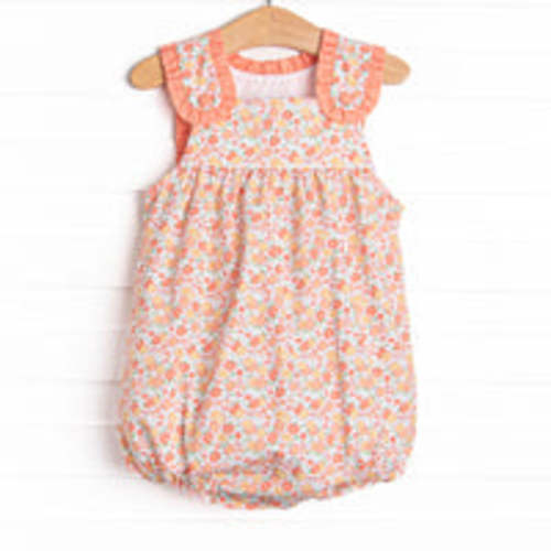 Orange Blossom Blooms Bubble, Orange – Stitchy Fish