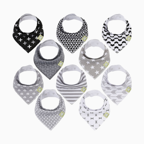 Organic Bandana Bibs (10 Pack) - Monos