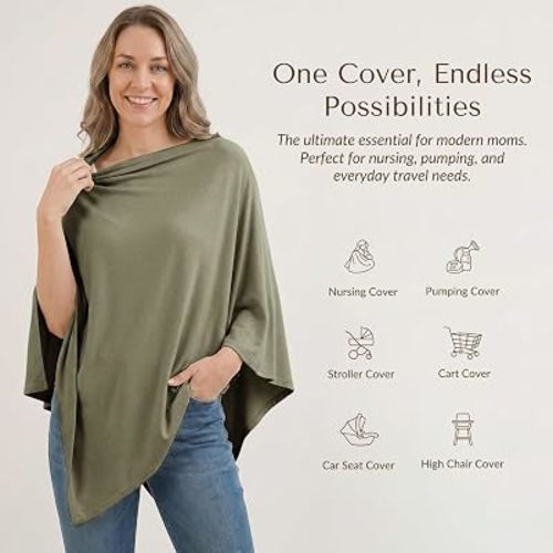 Nursing Cover - Army Green