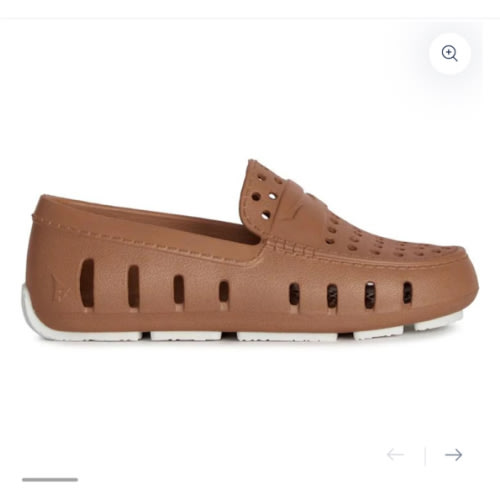 Kid’s Prodigy Driver Foam Shoe | Tan/Bright White – Floafers