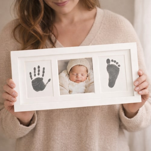 4-Pack Mess-Free Baby Hand & Footprint Kit - No Ink On Baby's Skin | Little Treasures
