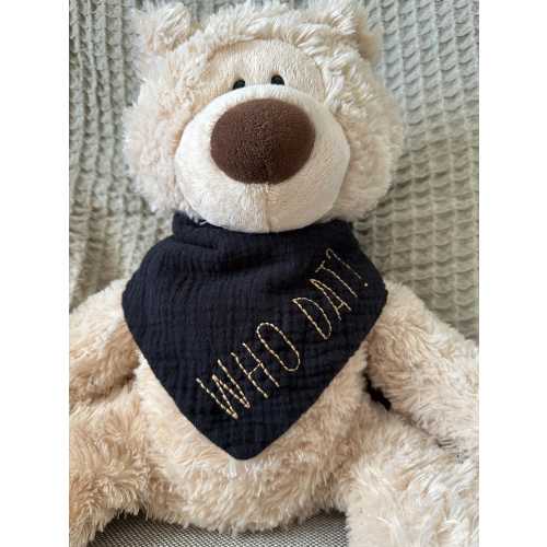 New Orleans Saints Who Dat Baby Bib