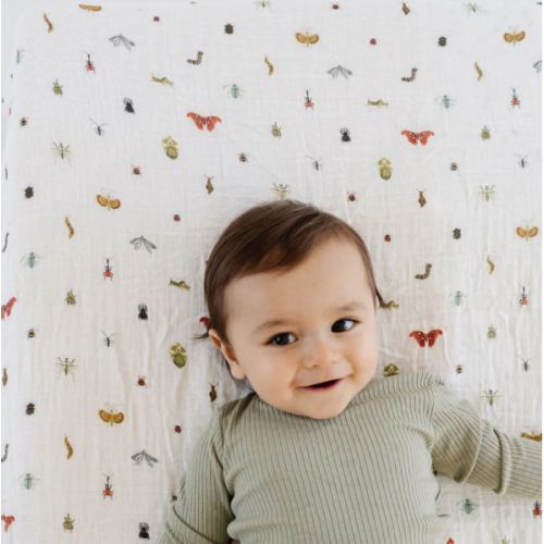 Cutie Crawlies Crib Sheet