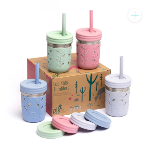 Stainless Steel 10oz Drinking Tumblers + Food Storage