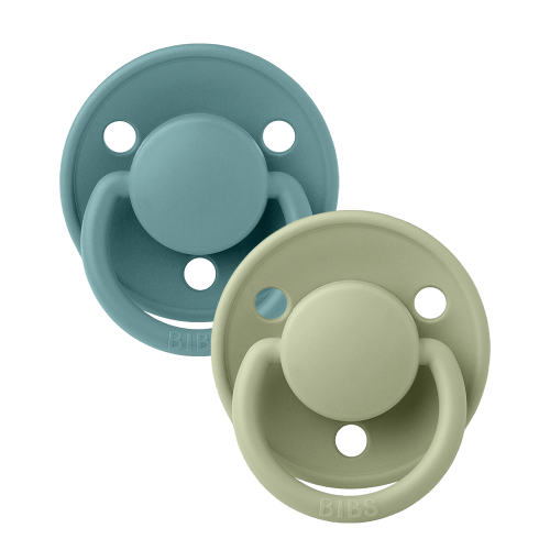 De Lux Pacifiers 2 Pack - Island Sea/Sage – Bibsworld store US