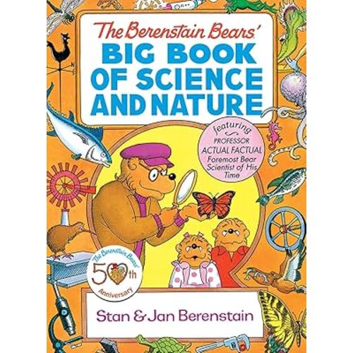 The Berenstain Bears' Big Book of Science and Nature (Dover Science For Kids) [Spiral-bound] Stan Berenstain and Jan Berenstain