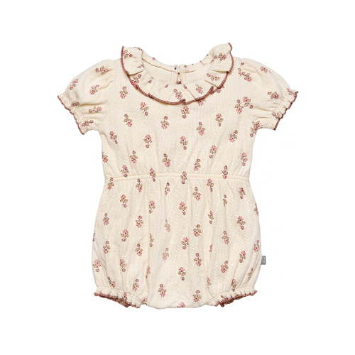 Modern Moments by Gerber Baby Girl Ruffled Bubble Romper, Sizes 0/3 Months - 24 Months