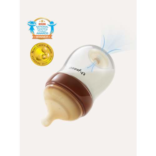 Thyseed Glass Natural Feeding Anti-Colic Baby Bottle
