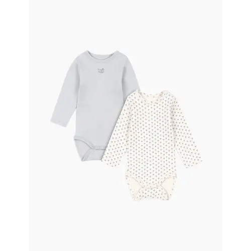 Bello 2 Pack Bodysuit in Blue Mix