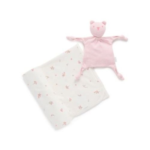 Baby Girl Stretch Swaddle & Comforter Gift Pack