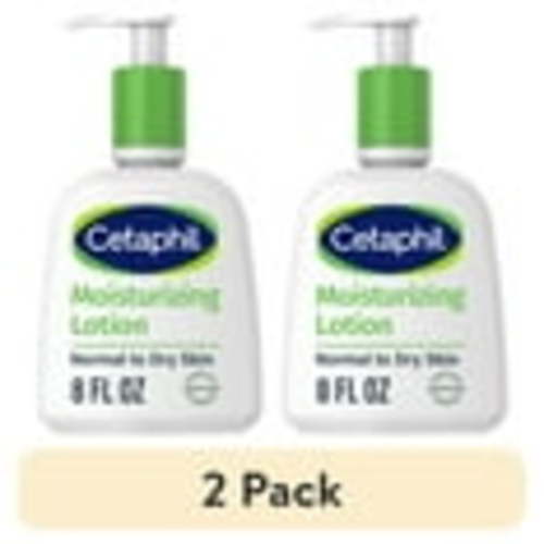 (2 pack) Cetaphil Moisturizing Lotion for Normal to Dry Skin, Hydrating Fragrance Free, 8 fl oz