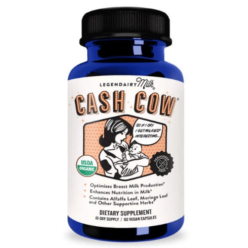 Cash Cow | Breast Milk Supplement for Milk Production & Nutrition | Legendairy Milk