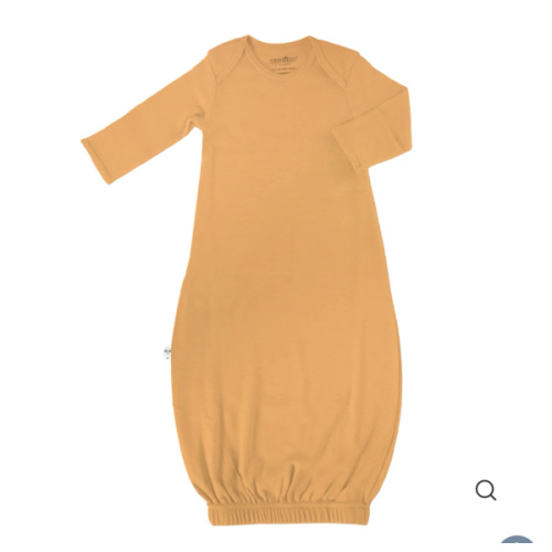 Merino Wool Baby Gown |Natural Merino Wool Baby Sleepwear – Woolino