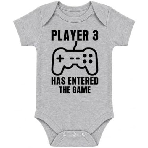 CBTwear Player 3 Has Entered the Game Funny Baby Bodysuit