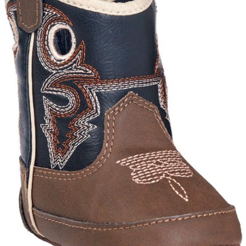 Double Barrel Infant Boys' Trace Baby Bucker Boots - Round Toe | Boot Barn