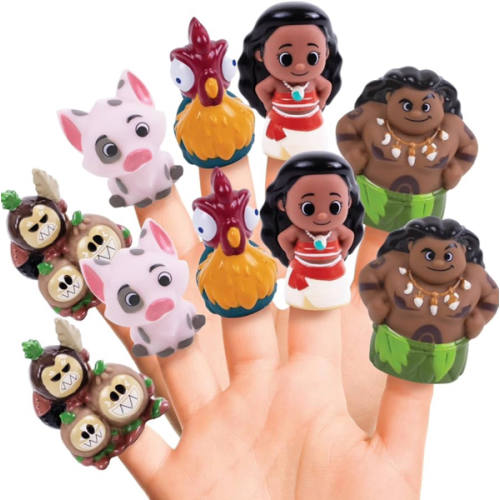 Disney Moana 10 Piece Finger Puppet Set